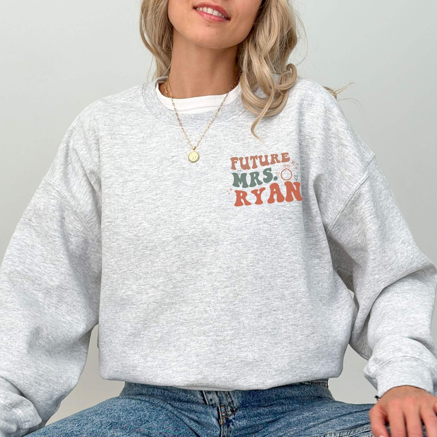 In My Engaged Era Sweatshirt - Hailey's Trend Boutique