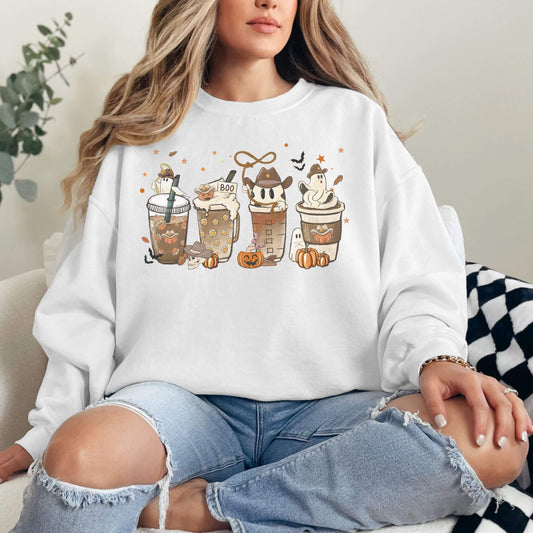 Halloween Coffee Sweatshirt