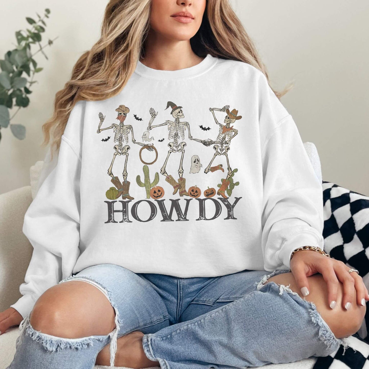 Cowboy Halloween Sweatshirt