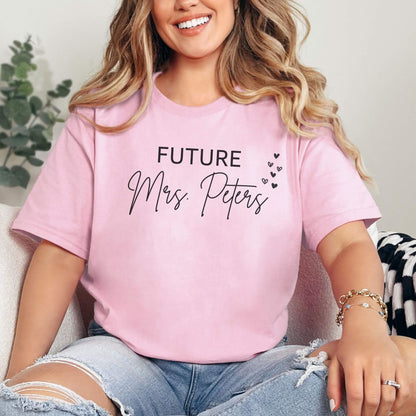 Personalized Future Mrs Shirt