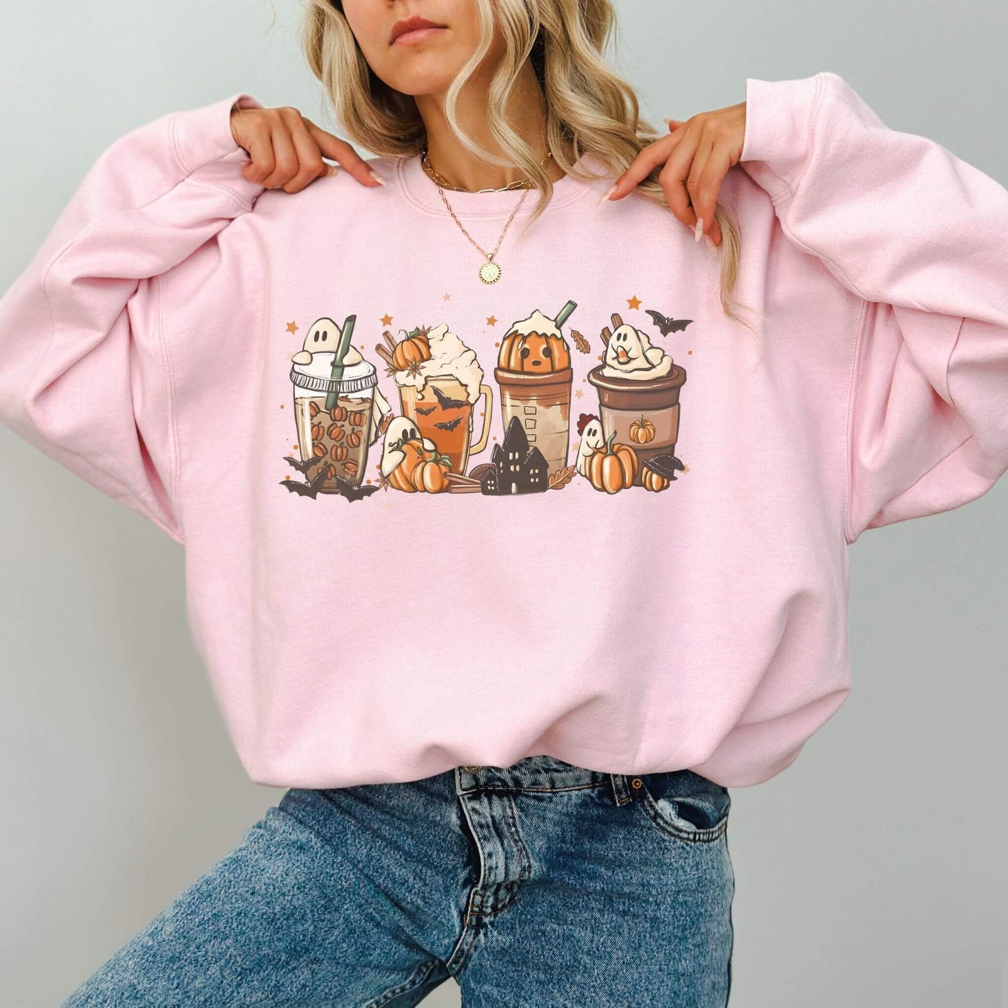 Halloween Coffee Sweatshirt