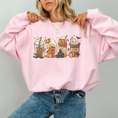 Halloween Coffee Sweatshirt