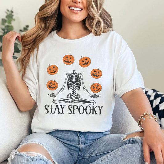 Spooky Halloween Skeleton Shirt