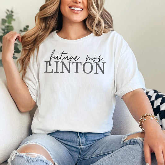 Personalized Future Mrs Shirt