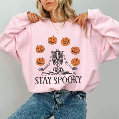 Spooky Halloween Pumpkin Sweatshirt