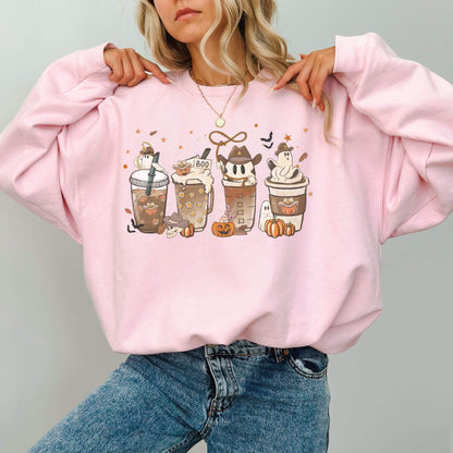 Halloween Coffee Sweatshirt