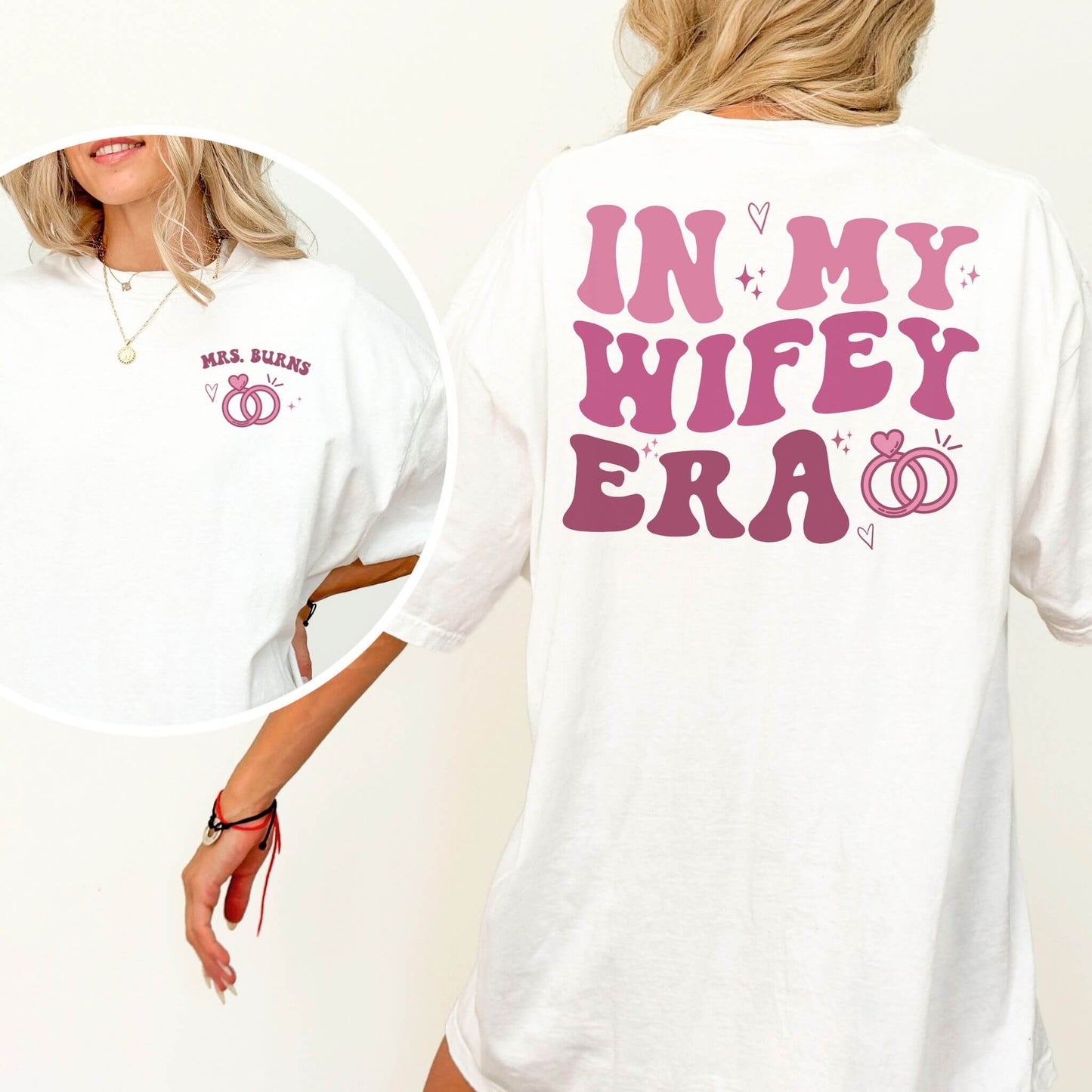 Personalized Wifey Era Shirt