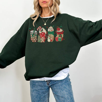 Christmas Coffee Sweatshirt - Hailey's Trend Boutique