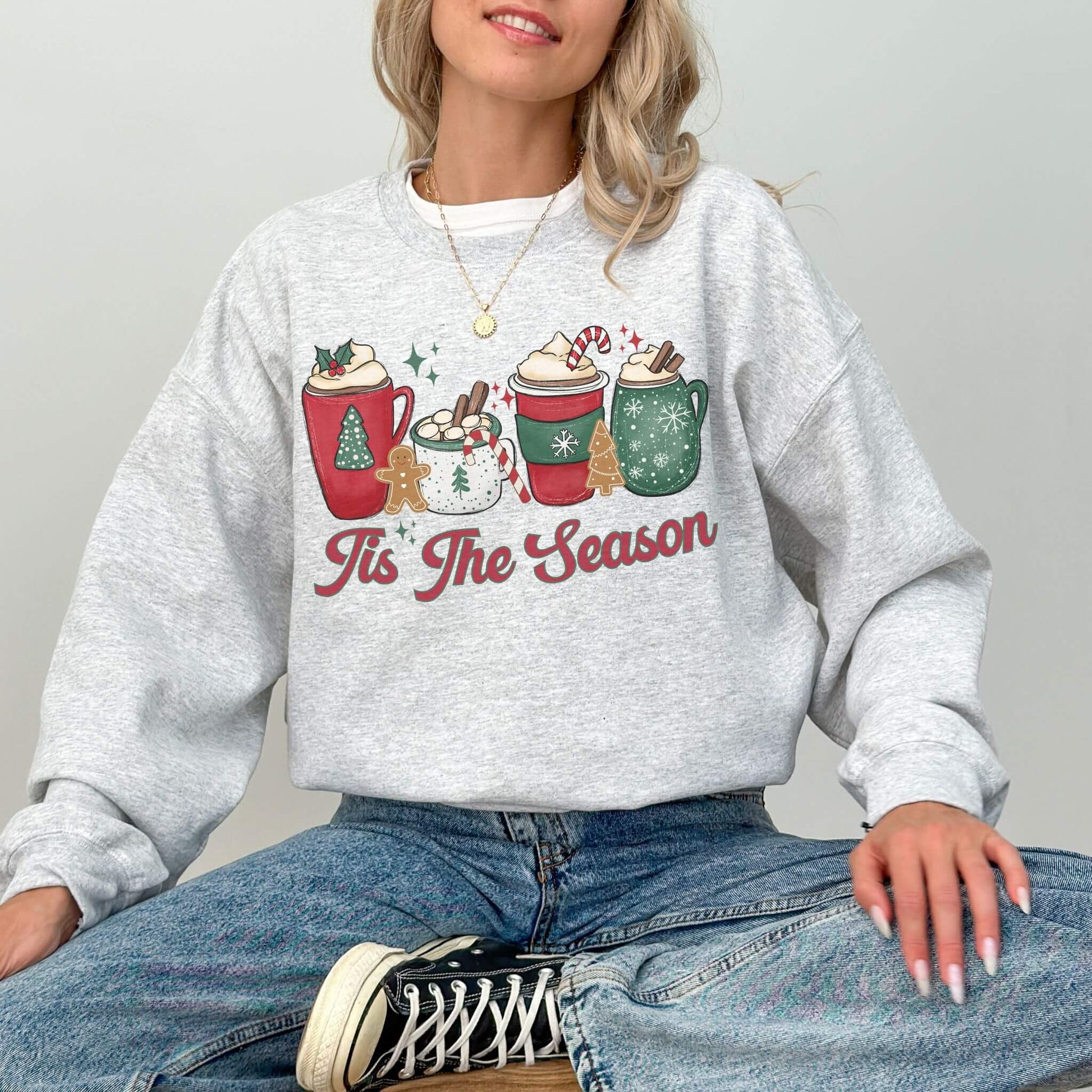 Christmas Coffee Sweatshirt - Hailey's Trend Boutique