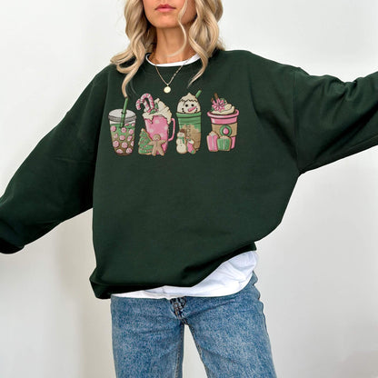 Christmas Coffee Sweatshirt - Hailey's Trend Boutique