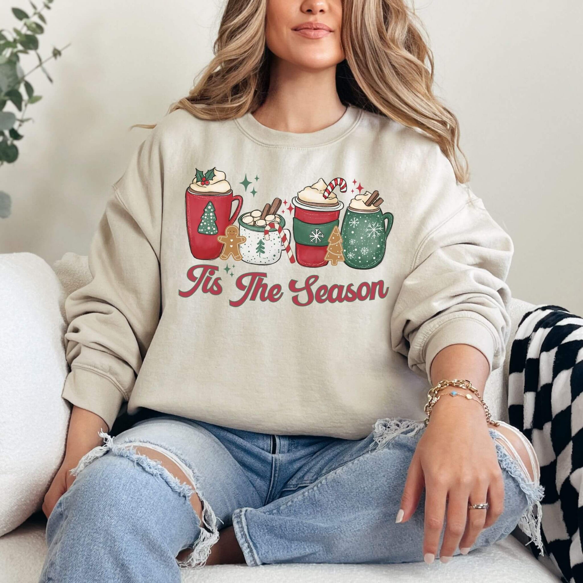 Christmas Coffee Sweatshirt - Hailey's Trend Boutique