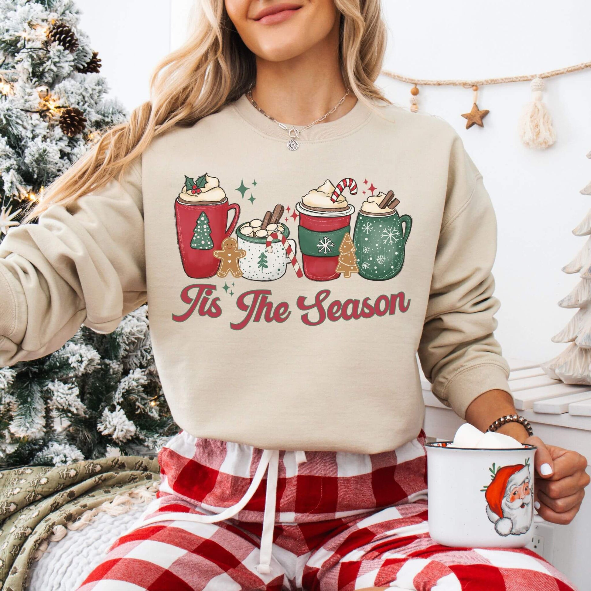 Christmas Coffee Sweatshirt - Hailey's Trend Boutique