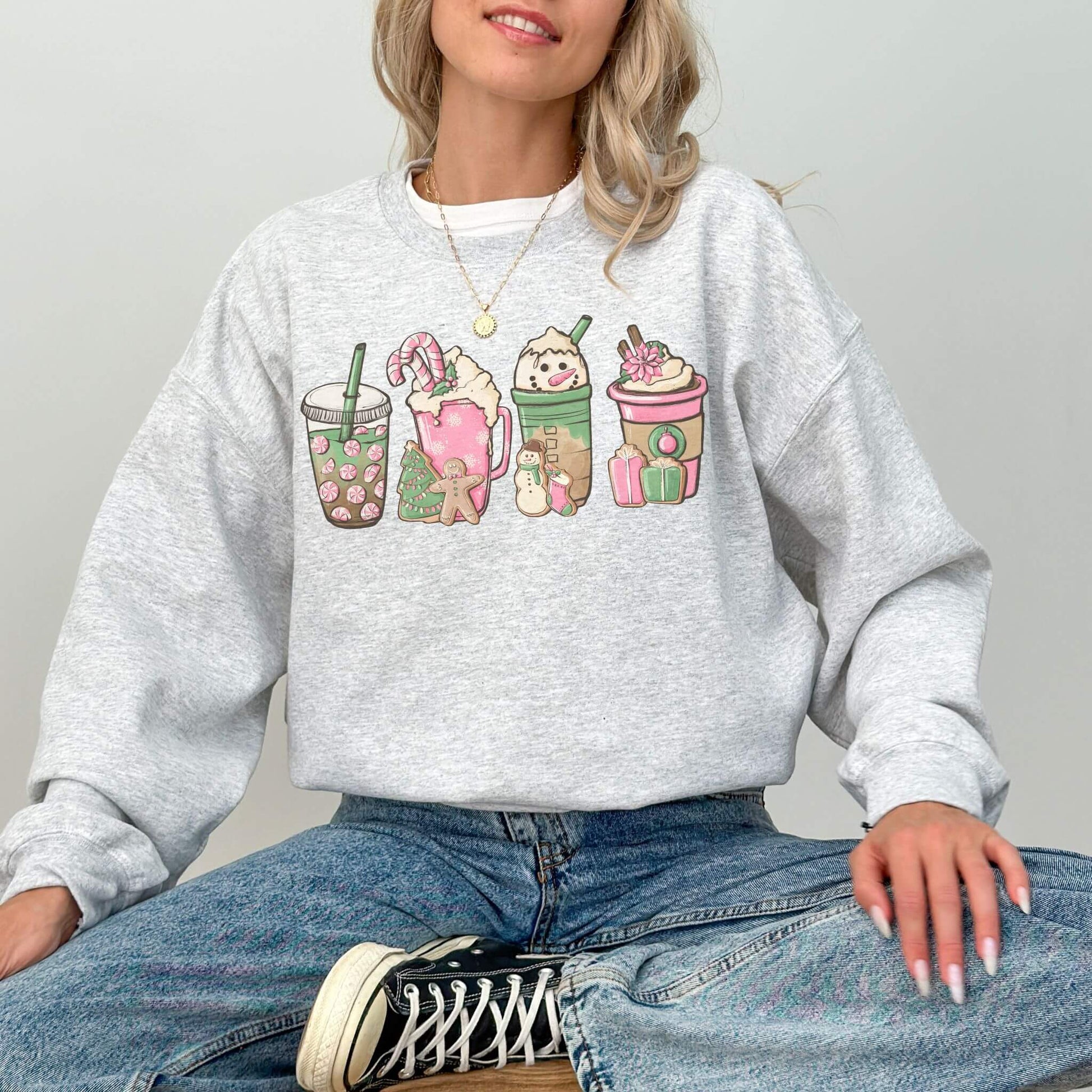 Christmas Coffee Sweatshirt - Hailey's Trend Boutique