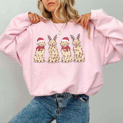 Christmas Dogs Sweatshirt - Hailey's Trend Boutique