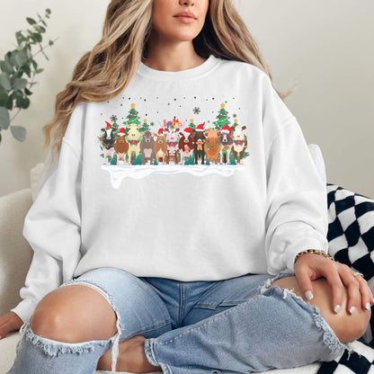 Christmas Farm Sweatshirt - Hailey's Trend Boutique