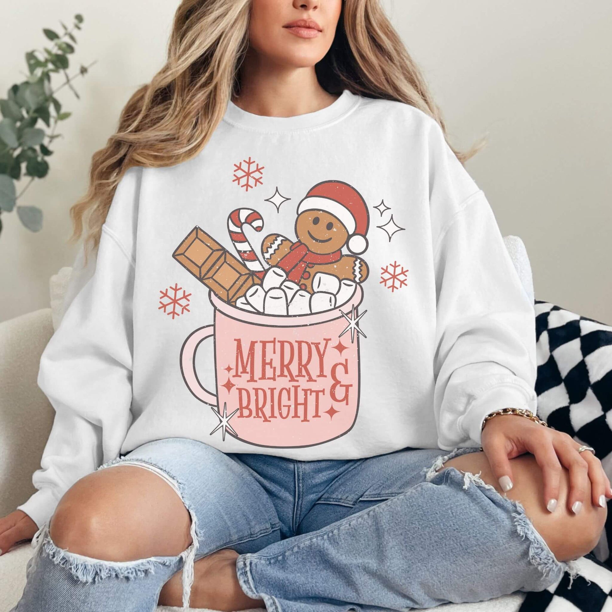 Christmas Latte Sweatshirt - Hailey's Trend Boutique