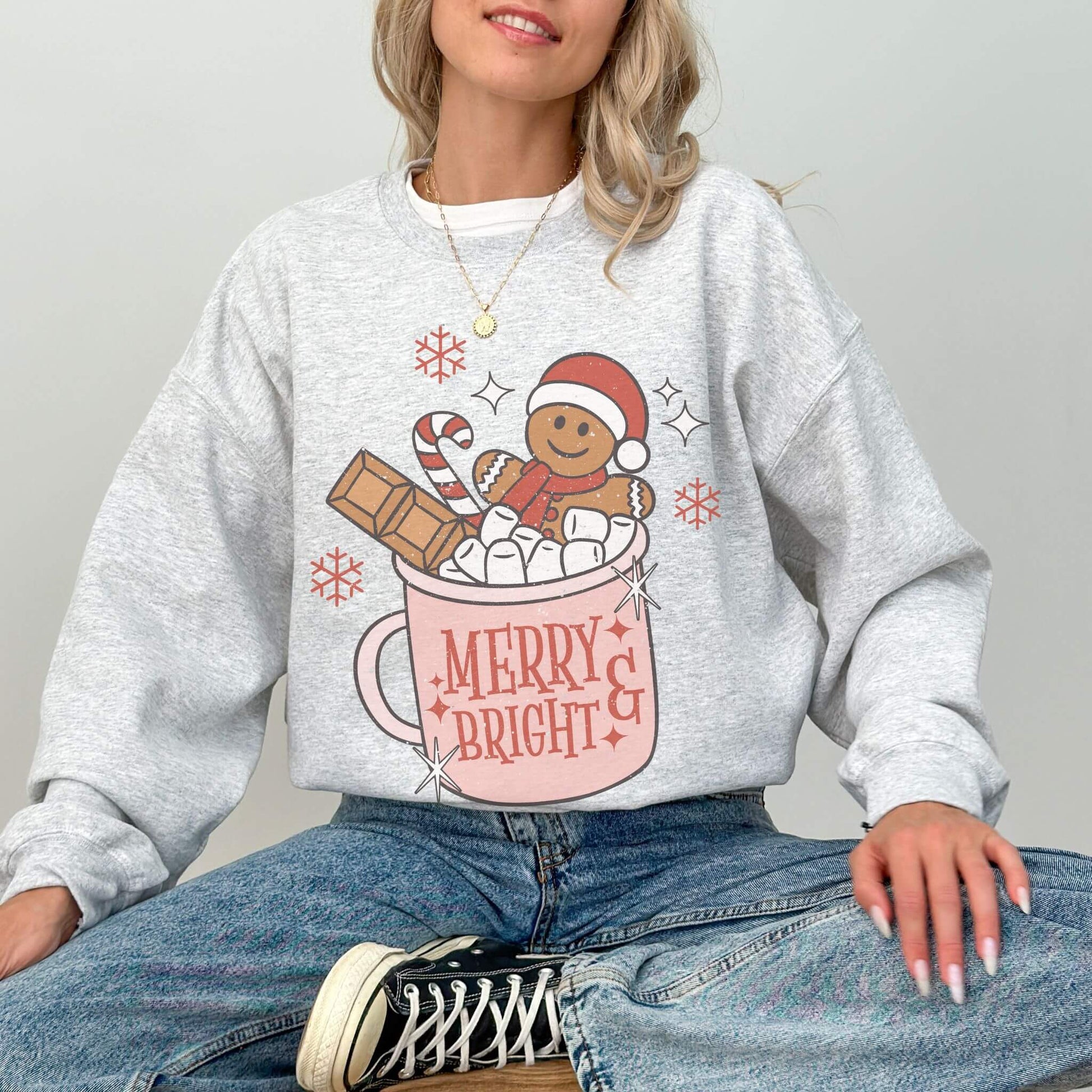 Christmas Latte Sweatshirt - Hailey's Trend Boutique