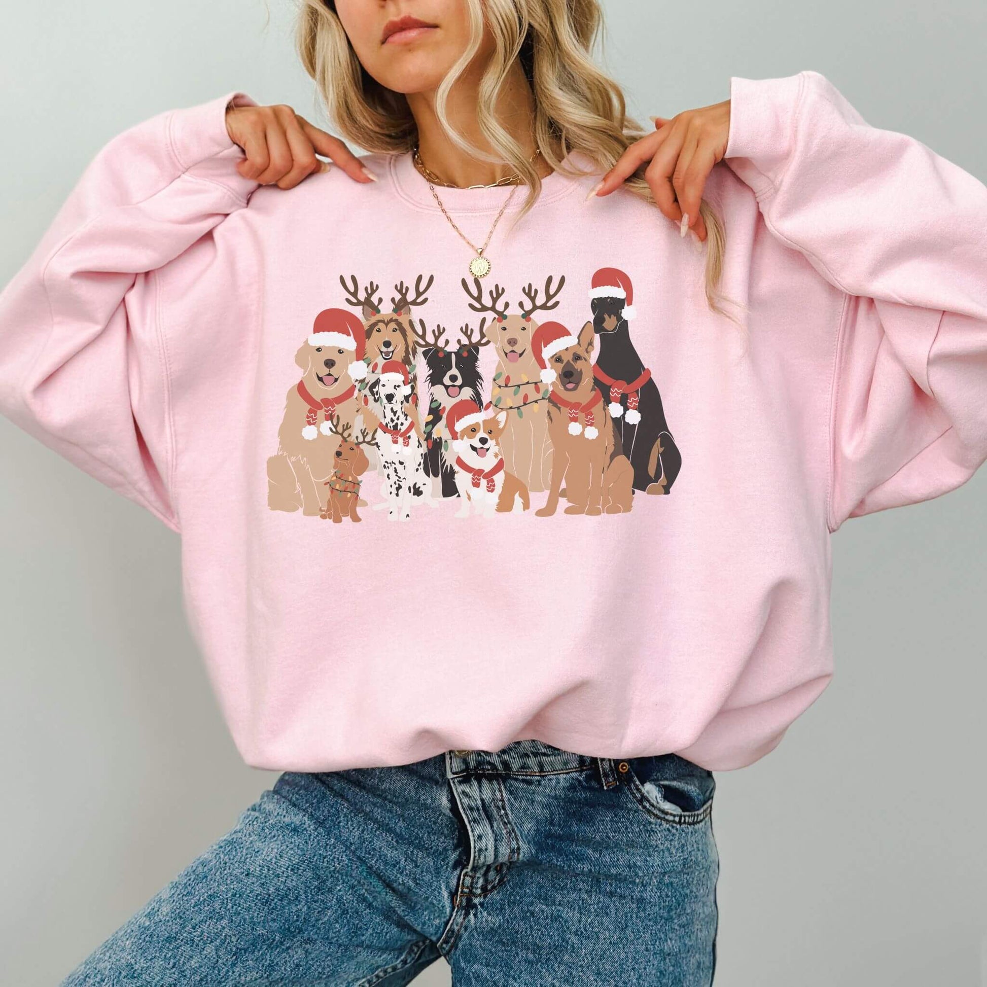 Dog Lover Christmas Sweatshirt - Hailey's Trend Boutique