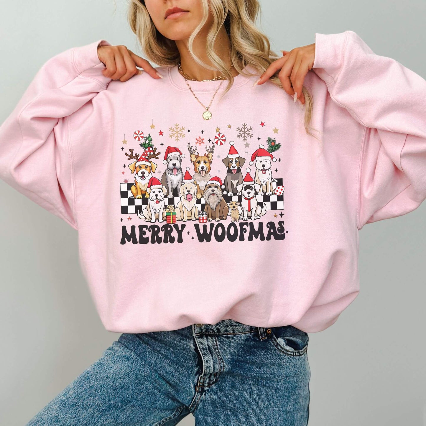 Funny Christmas Dog Sweatshirt - Hailey's Trend Boutique