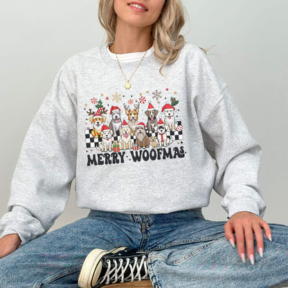 Funny Christmas Dog Sweatshirt - Hailey's Trend Boutique