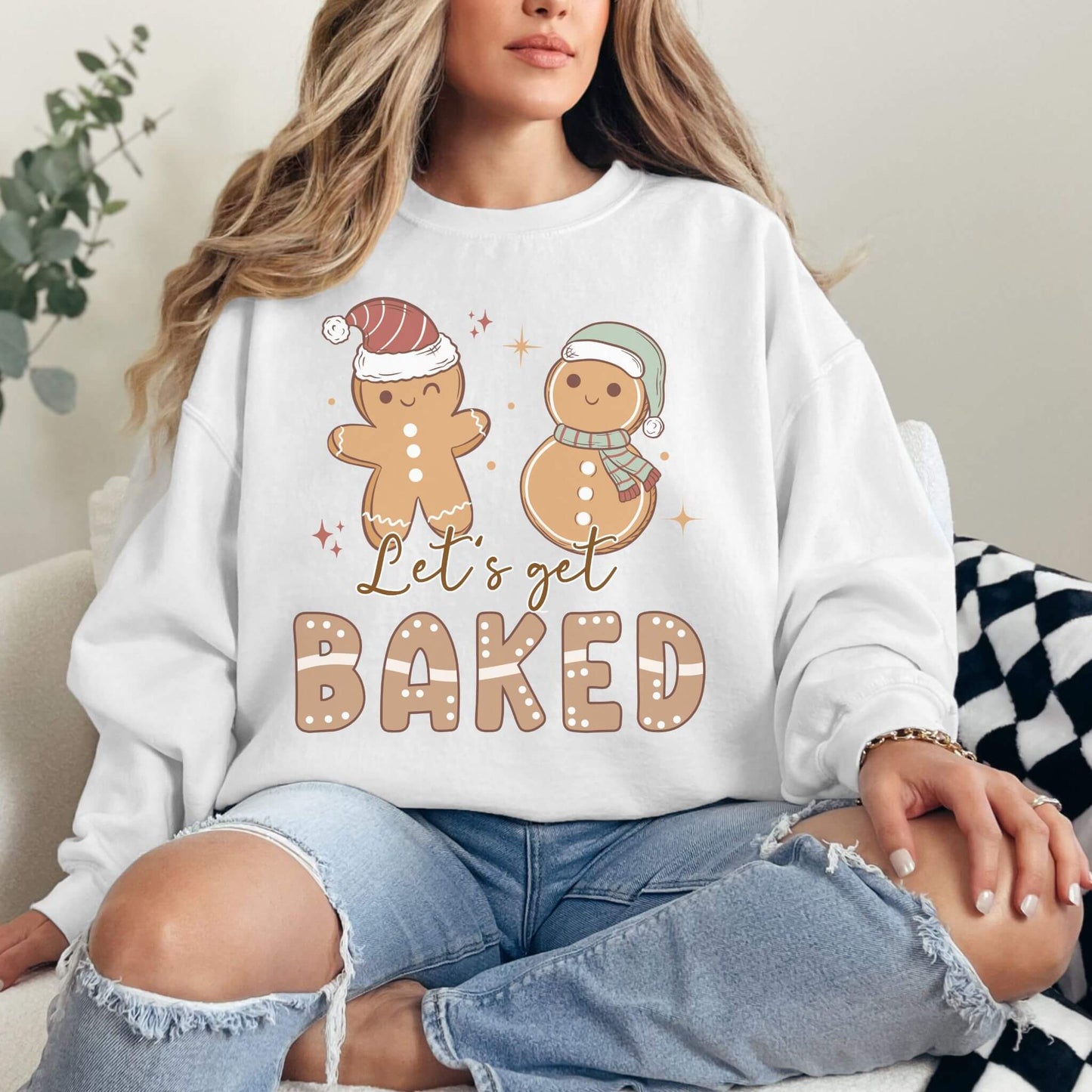 Funny Christmas Gingerbread Sweatshirt - Hailey's Trend Boutique