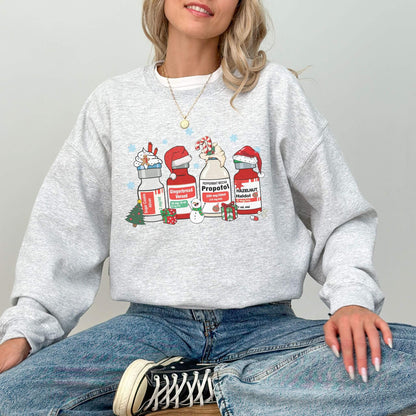 Funny Christmas Nurse Sweatshirt - Hailey's Trend Boutique