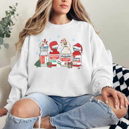 Funny Christmas Nurse Sweatshirt - Hailey's Trend Boutique