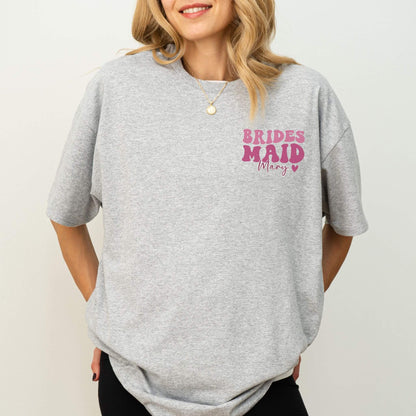 Personalized Bridesmaid Shirts - Hailey's Trend Boutique